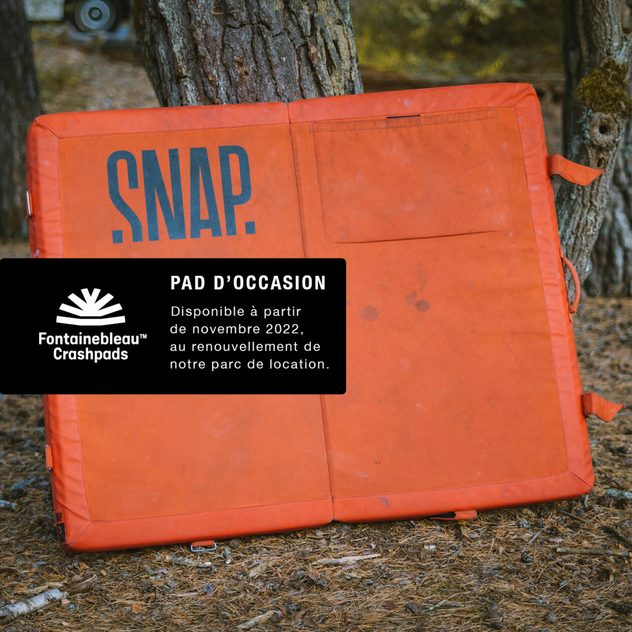 OCCAS Snap Rebound Fontainebleau CrashPads